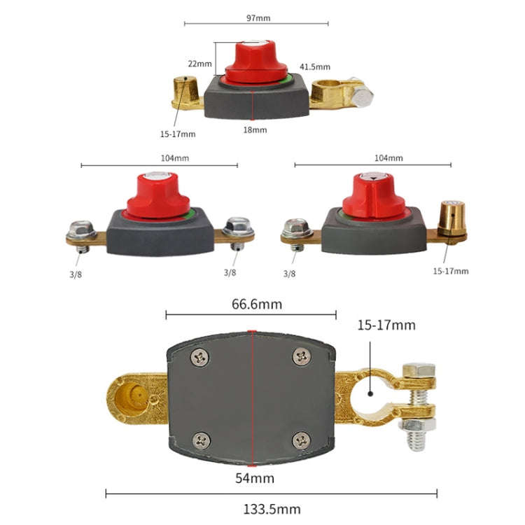 12V/24V Car Battery Negative Disconnect Switch Modification(Screw Type)