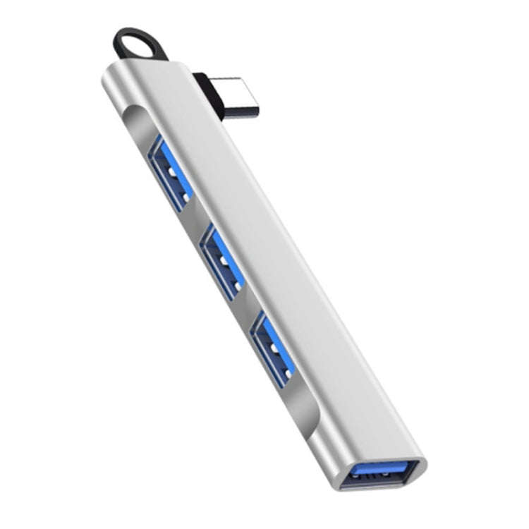 Side Plug Wireless Docking Station 4 In 1 Multifunctional Computer Cable Hubs, Port: Type-C 3.0 S...