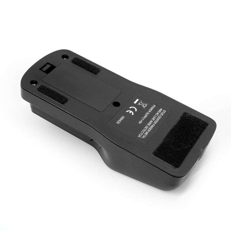 HLW330 5-in-1 Wall Stud Detector Edge Center Wood Current Metal AC Wires Detection(Black)