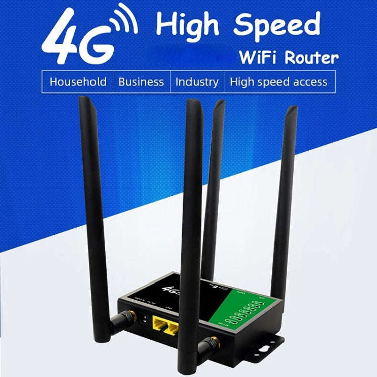 4G Wireless Plug-in Router Detachable Extension Antenna LTE Monitoring Network WiFi Hotspot, EU P...