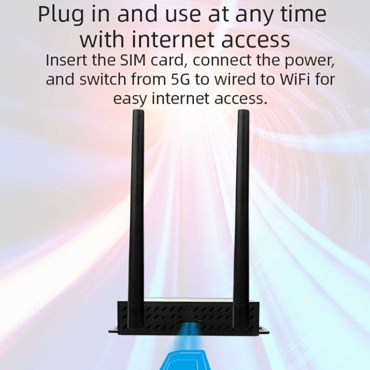 4G Wireless Plug-in Router Detachable Extension Antenna LTE Monitoring Network WiFi Hotspot, EU P...