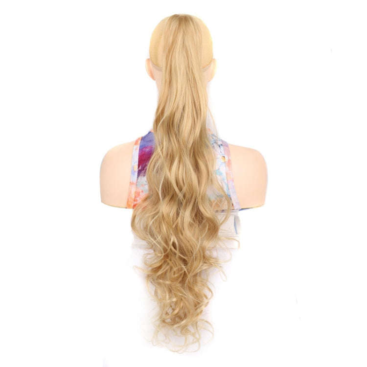Ladies Wrap Around Magic Wand Ponytail Long Curly Wig, Color: 27M613#