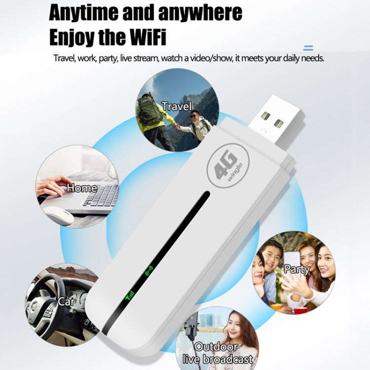 Eurasian Version U5-EU 4G WiFi Dongle USB Plug-In Router Mobile Hotspot