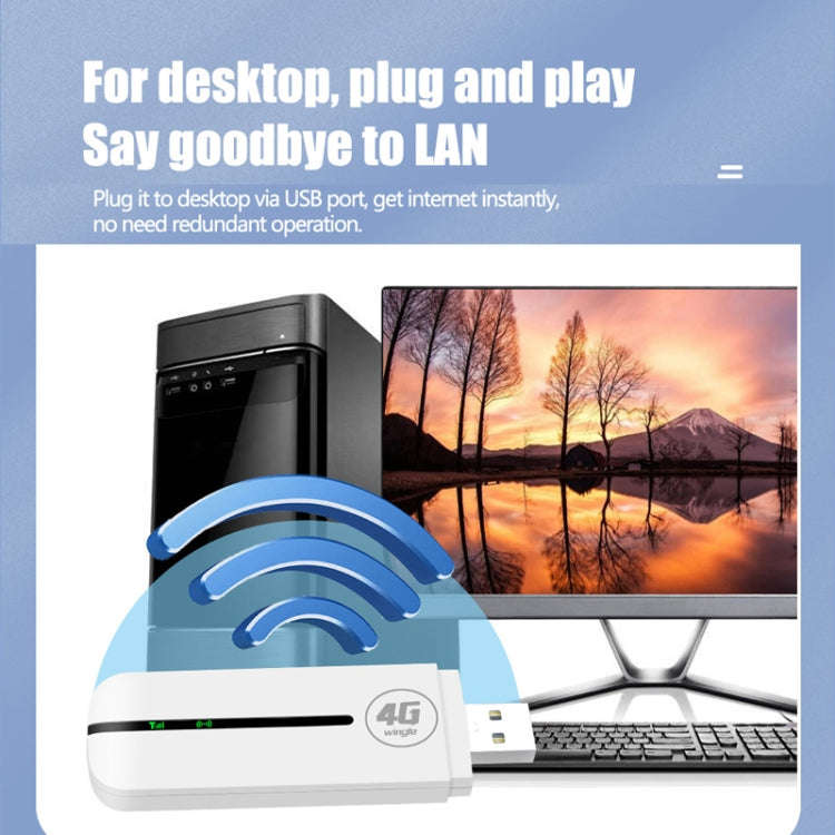 Eurasian Version U5-EU 4G WiFi Dongle USB Plug-In Router Mobile Hotspot