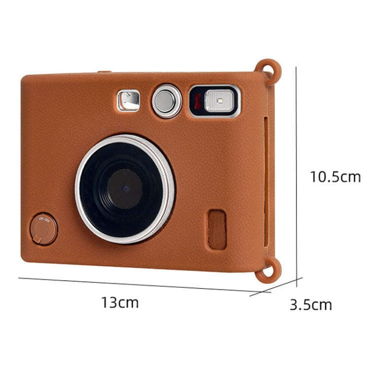 For Fujifilm Instax Mini EVO Wear-Resistant Soft Shell Protective Case, Color: Pink