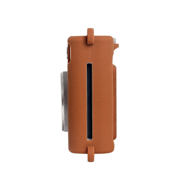 For Fujifilm Instax Mini EVO Wear-Resistant Soft Shell Protective Case, Color: Brown