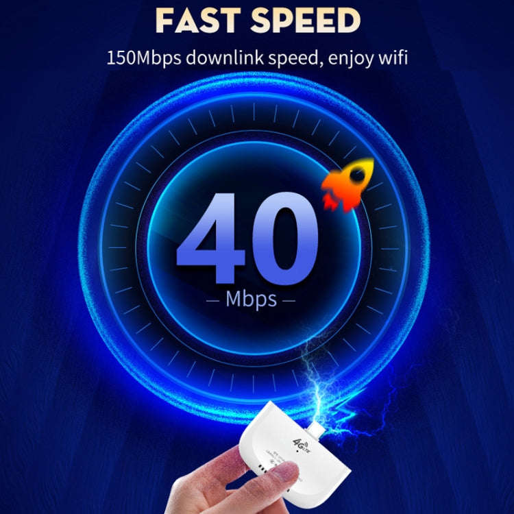 Asian Version 4G UFI Type-C Dongle LTE Nano Sim Card Mobile Router Portable Wireless Hotspot