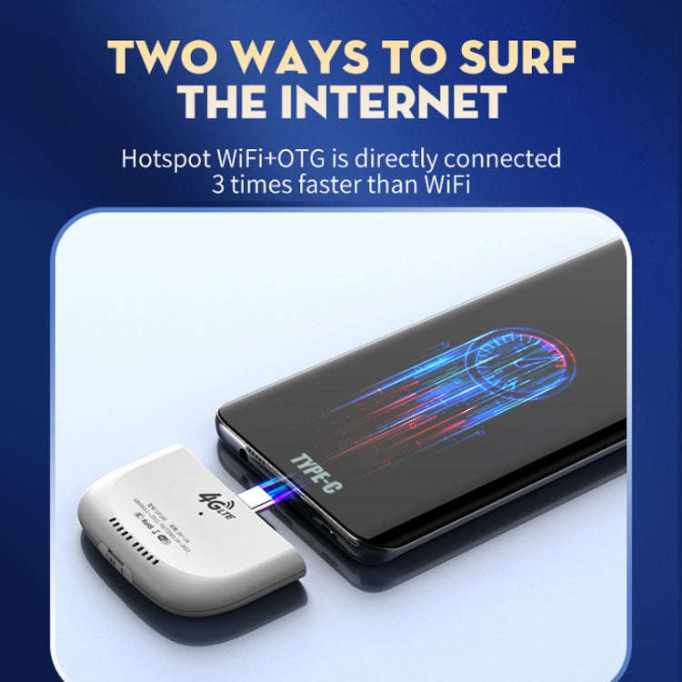 Asian Version 4G UFI Type-C Dongle LTE Nano Sim Card Mobile Router Portable Wireless Hotspot