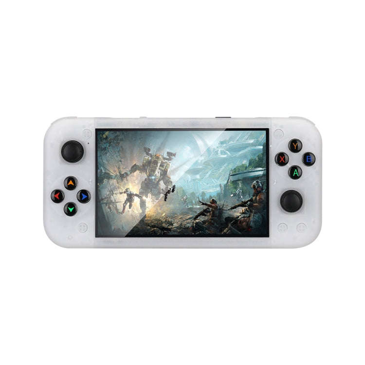 RG50XX 5-Inch Retro Handheld Game Console Linux System Built In 15000+ Games(White)