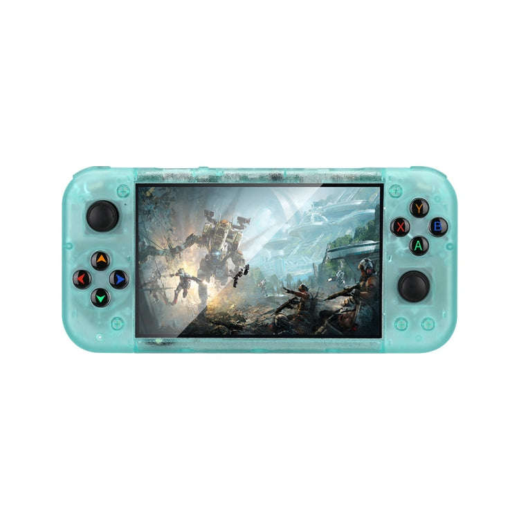 RG50XX 5-Inch Retro Handheld Game Console Linux System Built In 15000+ Games(Green)