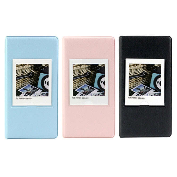 64-Piece Photo Album For Fujifilm Instax SQ1/6/10/20/40/SP-3(Blue)