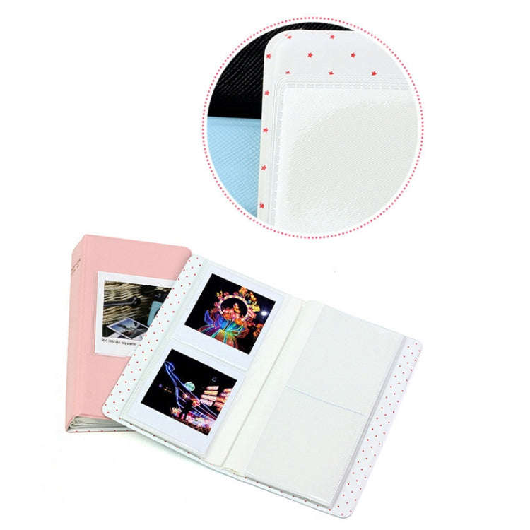 64-Piece Photo Album For Fujifilm Instax SQ1/6/10/20/40/SP-3(Blue)