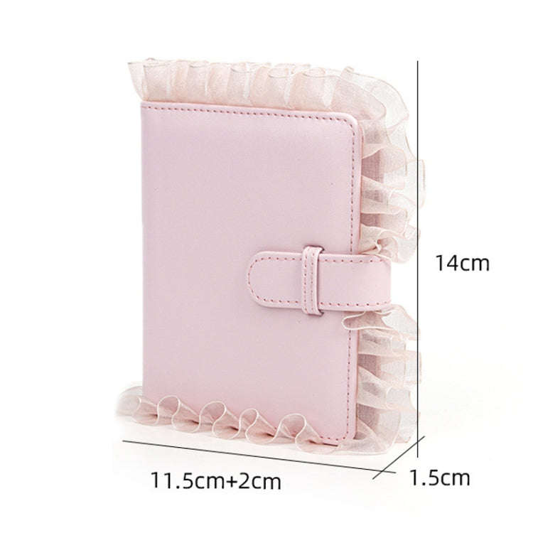 3 inch 64-piece Lace Multifunctional Storage Album(Green)