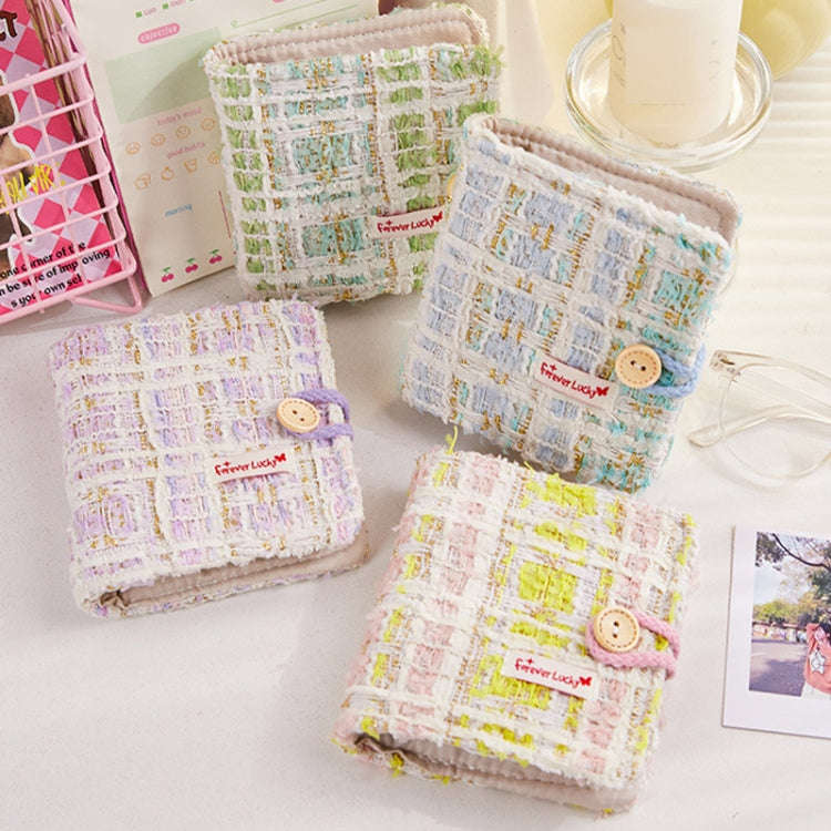20 Loose-Leaf Storage Card Book Mini 3 Inch Photo Album(Pink)
