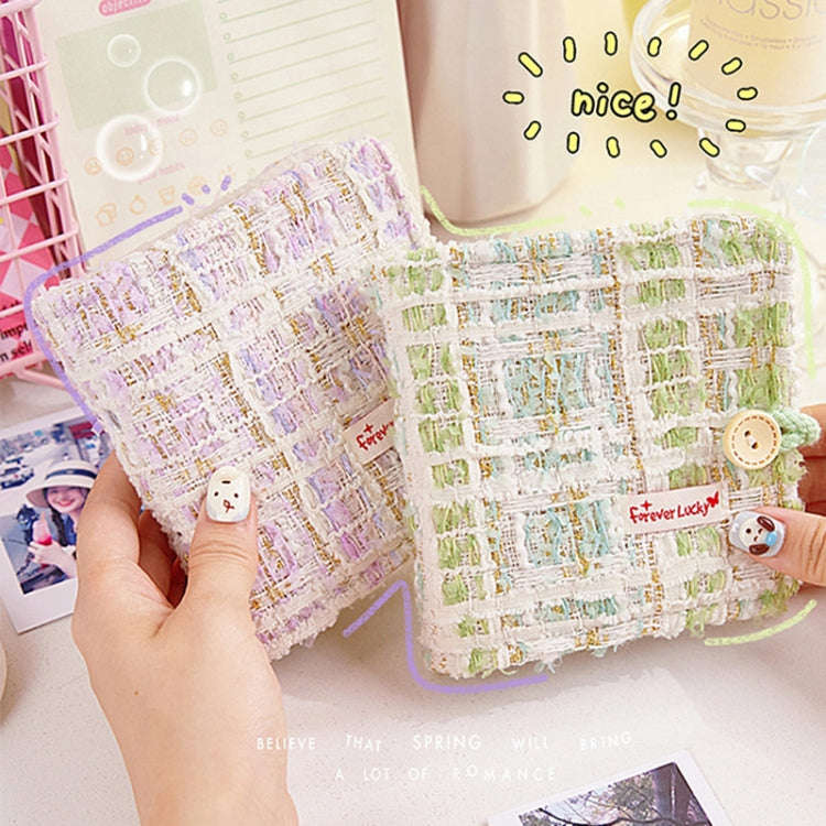 20 Loose-Leaf Storage Card Book Mini 3 Inch Photo Album(Pink)