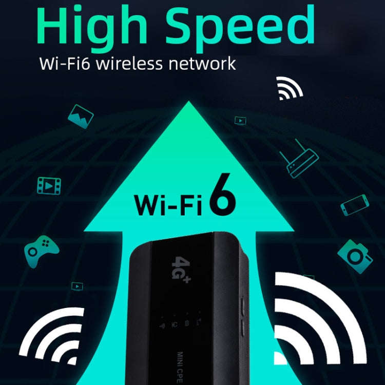 M10-EW Eurasian Version 4G WiFi6 Plug-in Router LTE Wireless Port Mini CPE Wireless Hotspot