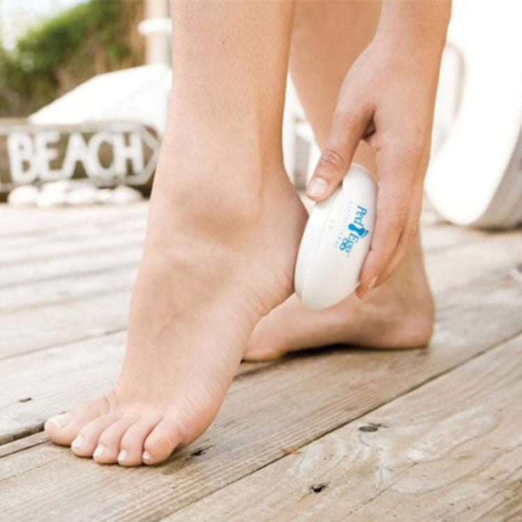 2pcs Egg-Shaped Pedicure Remover Household Callus Trimming Tool