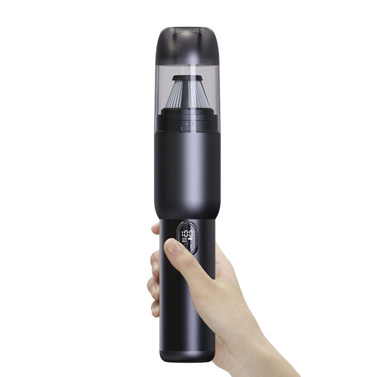 Multifunctional Suction Blowing Wireless Car Vacuum Cleaner Handheld High-Power Dust Blower(Black)