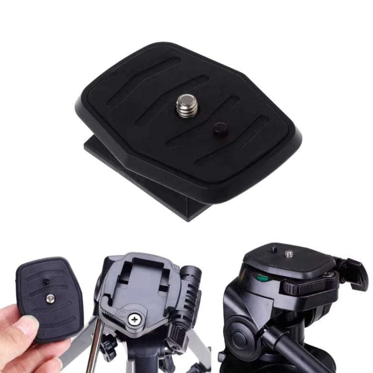 3.5cm Tripod Head Quick Release Plate For WeiFeng WT3730 3750 3770 / YUNTENG 590 600 668 688 690 ...
