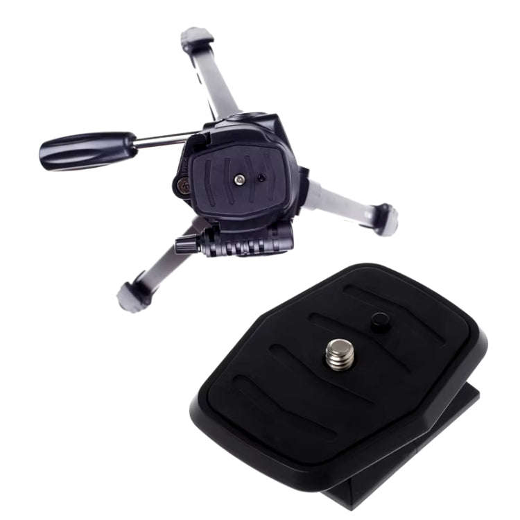 3.5cm Tripod Head Quick Release Plate For WeiFeng WT3730 3750 3770 / YUNTENG 590 600 668 688 690 ...