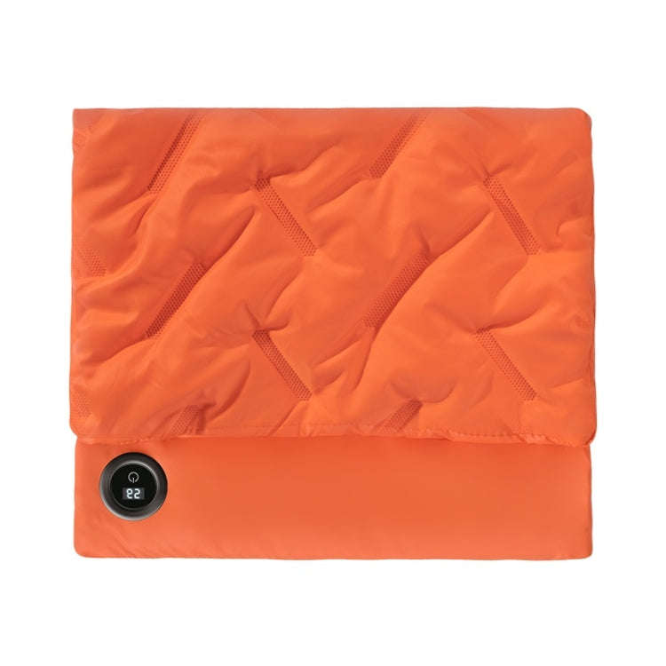 Multifunctional Down Cotton Waterless Electric Heating Hand Warmer Bag, Color: Orange