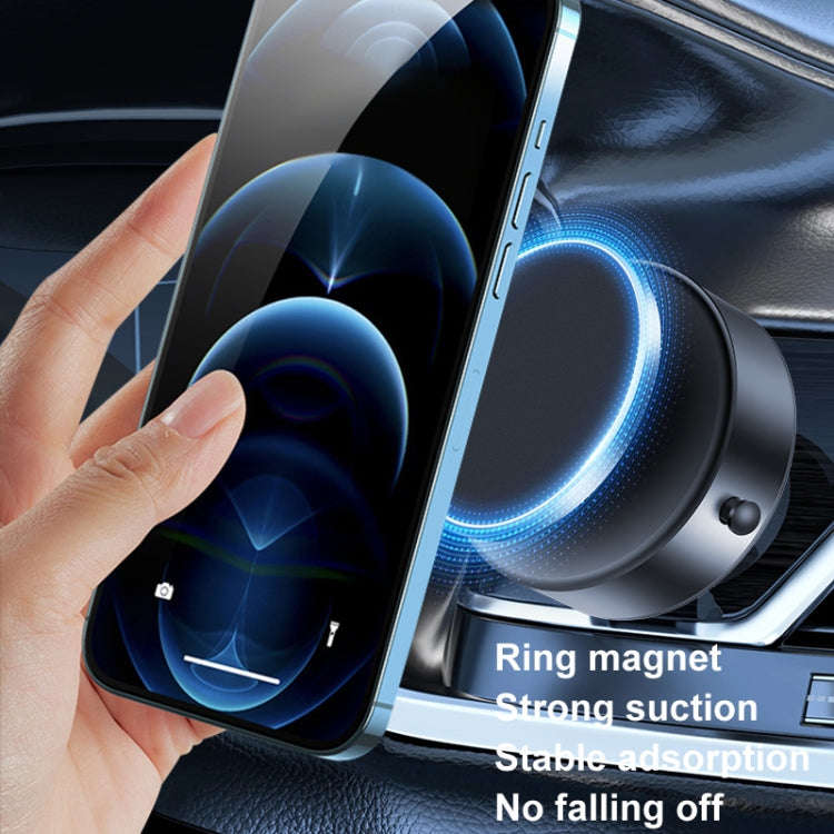 AIMITE M12 Car Phone Magnetic Rotating Holder Vacuum Suction Cup Strong Magnetic Support Bracket(...