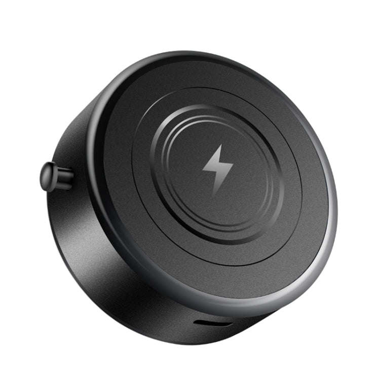 AIMITE M8 Car Wireless Charger Phone Holder Vacuum Suction Cup Strong Magnetic Support Bracket(Bl...