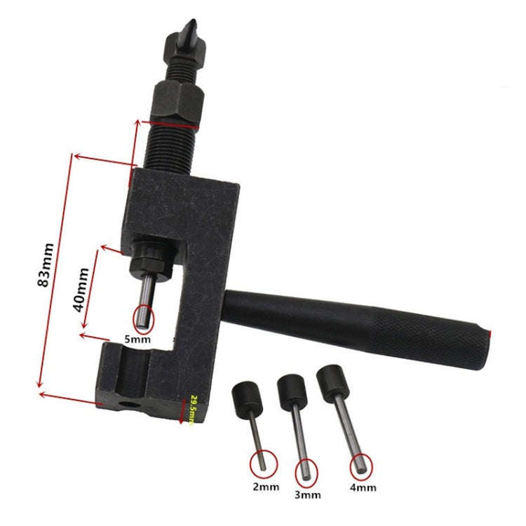 14pcs / Set Motorcycle / Beach Bike / Bicycle Repair Universal Chain Removal Tool Set