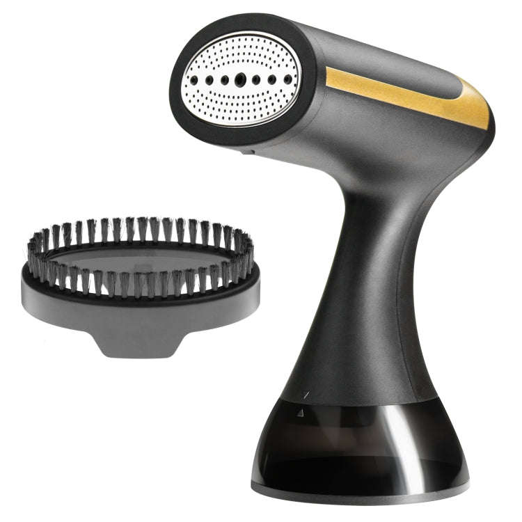 Small Portable Handheld Household Steam Spray Clothes Wrinkle Removal Iron, Size: EU Plug(Black)