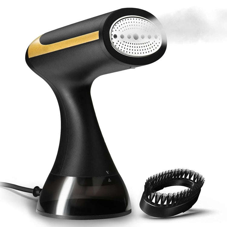 Small Portable Handheld Household Steam Spray Clothes Wrinkle Removal Iron, Size: EU Plug(Black)
