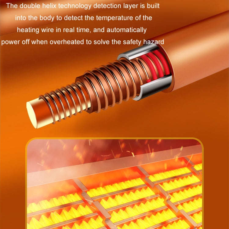 Portable Car Heater Small Fan Defogger, Color: 12V Red