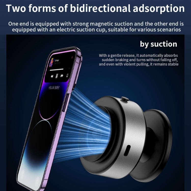 AIMITE X11 Car Vacuum Adsorption Cell Phone Magnetic Holder Universal Adjustable Navigation Suppo...