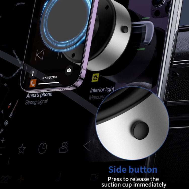 AIMITE X11 Car Vacuum Adsorption Cell Phone Magnetic Holder Universal Adjustable Navigation Suppo...