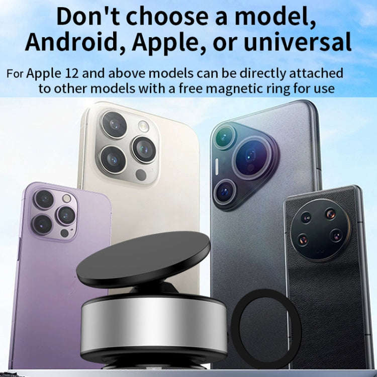 AIMITE X11 Car Vacuum Adsorption Cell Phone Magnetic Holder Universal Adjustable Navigation Suppo...