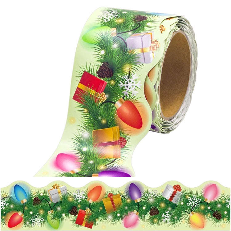 Christmas Room Decoration Blackboard Bulletin Board Frame Stickers(7.5cm)