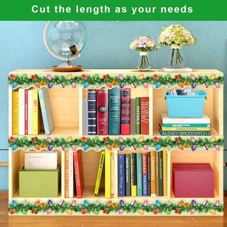 Christmas Room Decoration Blackboard Bulletin Board Frame Stickers(7.5cm)