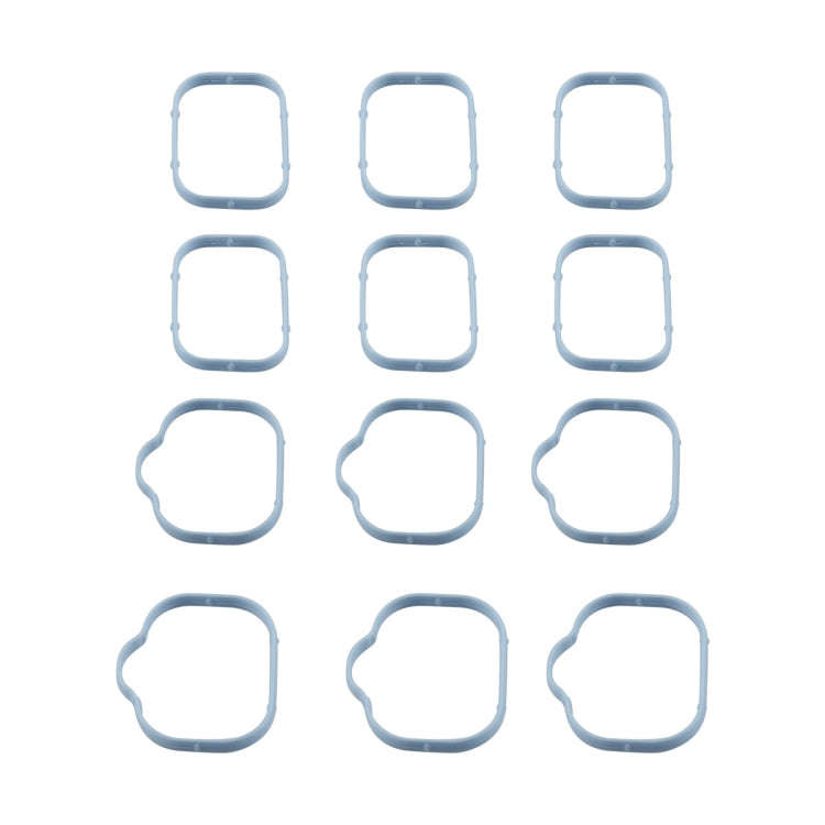 12pcs /Set Automotive Intake Manifold Gaskets For JEEP / Dodge / Chrysler, Color: Light Blue
