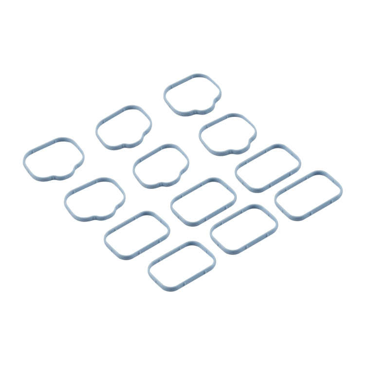 12pcs /Set Automotive Intake Manifold Gaskets For JEEP / Dodge / Chrysler, Color: Light Blue