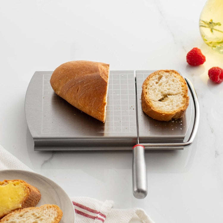 Stainless Steel Scale Cheese Slicer Kitchen Tools Bread Divider(Cutter)