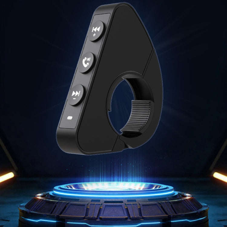 Q15 Motorcycle Riding Wireless Bluetooth Handlebar Control Phone Button Remote Controller(Black)