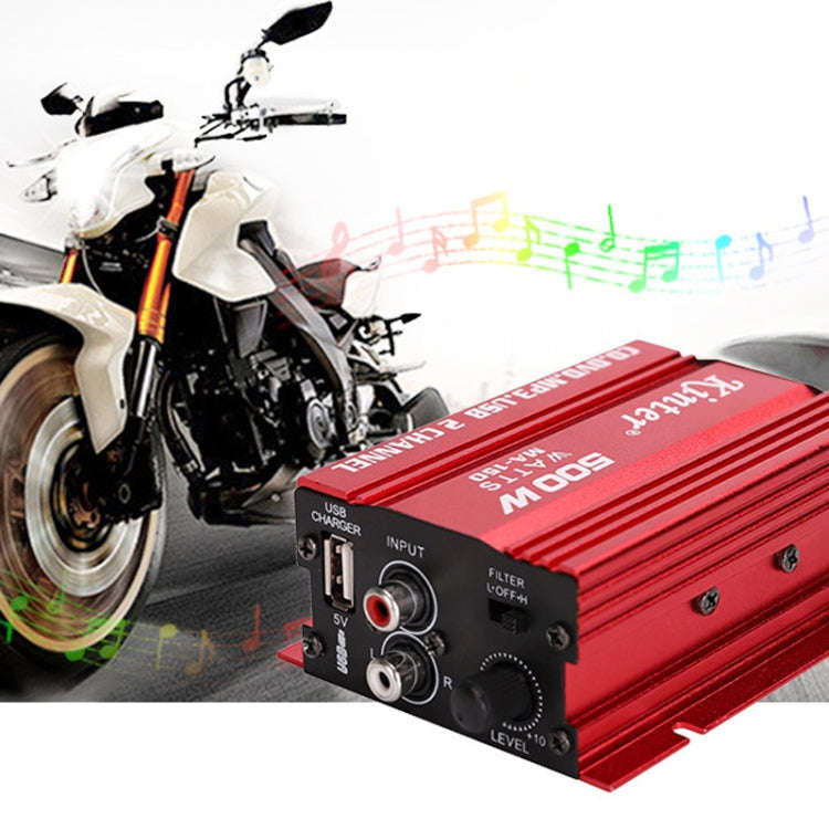 Kinter MA-150 Car Audio / Video 12V 2.0 Channel Mini Amplifier