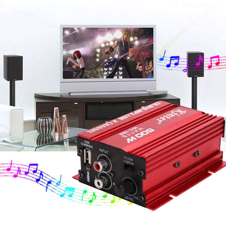 Kinter MA-150 Car Audio / Video 12V 2.0 Channel Mini Amplifier