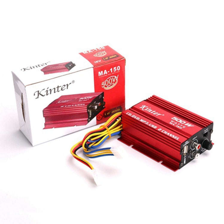 Kinter MA-150 Car Audio / Video 12V 2.0 Channel Mini Amplifier