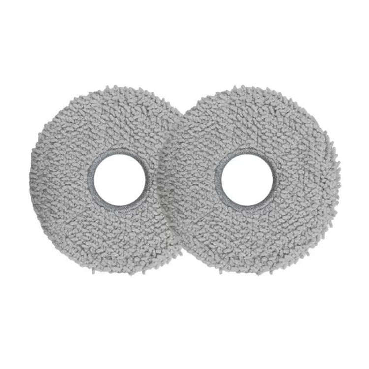 2pcs Rag For Dreame X30 / X30 Pro Robot Vacuum Cleaner Replacement Parts