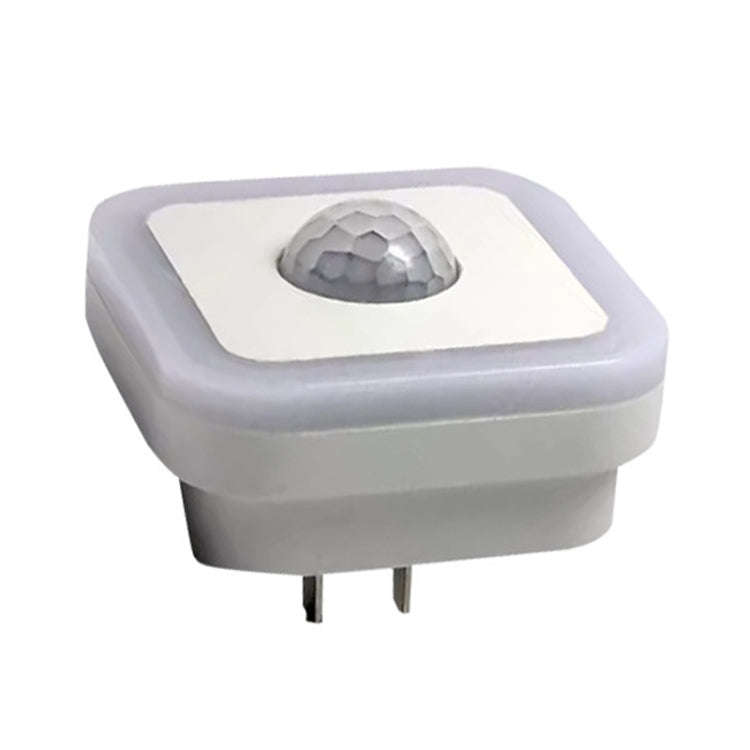 3W Home LED Human Auto Sensor Night Light Plug-In Wiring-Free Staircase Corridor Aisle Light, US ...