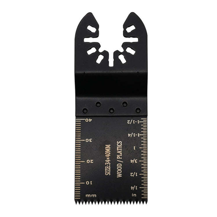2pcs Trimmers High Carbon Steel Straight Saw Blade For Multi Tool, Style: Small Teeth