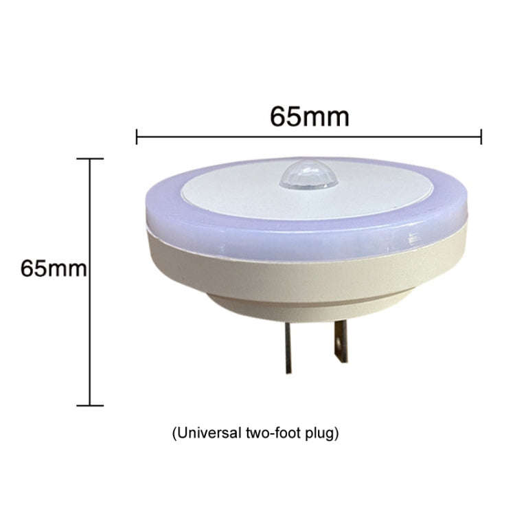3W LED Human Body Sensor Light Smart Light Control Infrared Plug- in Night Lamp Floor Bedroom Lam...