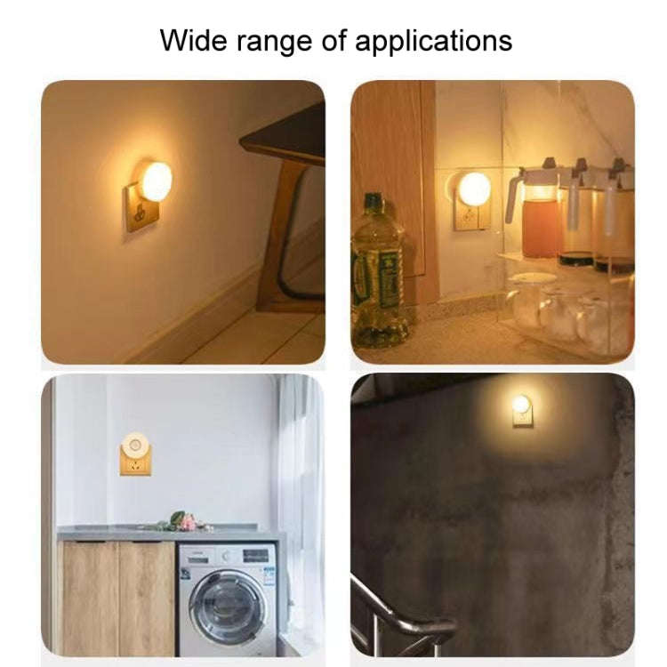 3W LED Human Body Sensor Light Smart Light Control Infrared Plug- in Night Lamp Floor Bedroom Lam...