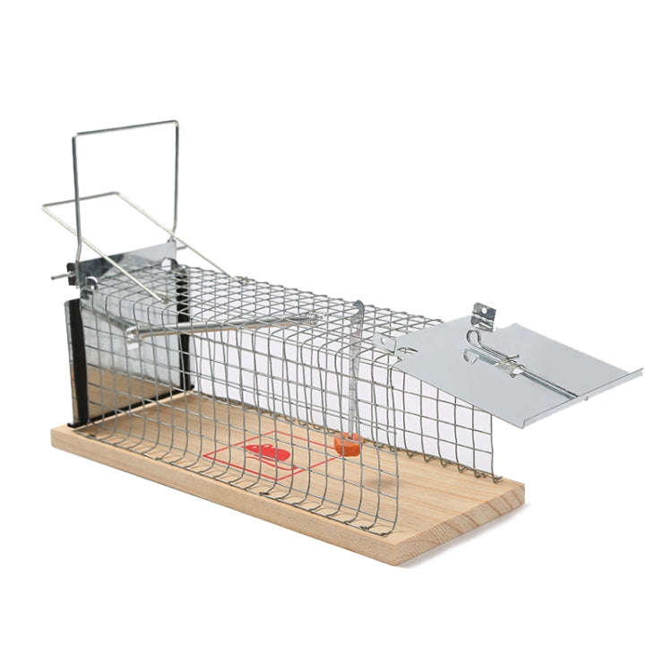 Wooden Mousetrap Cage Live Animal Humane Trap Catch, Size: Large