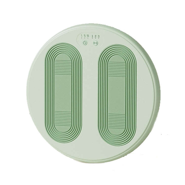 5V USB Plug Foot Massager Warmer 3 Levels Temperature & Vibration Adjustable(Milk Green)